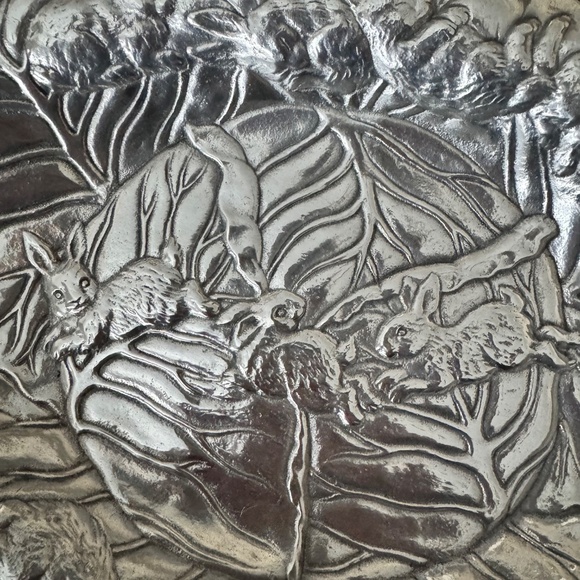 Arthur Court Bunny Serving Bowl/Platter - Picture 2 of 3